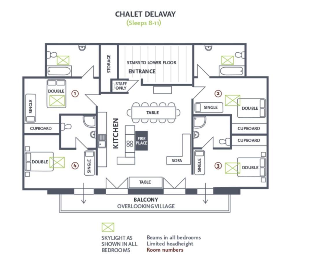 Residences Delavay Les Pistes Les Gets Exterior foto
